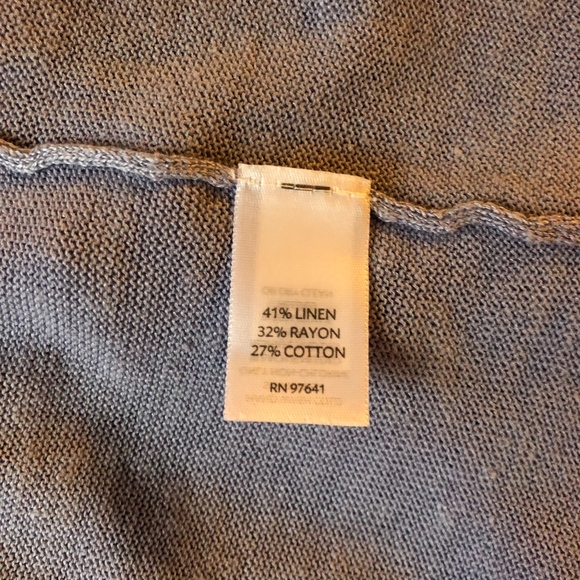 J Jill lavender open front cardigan - Picture 4 of 5